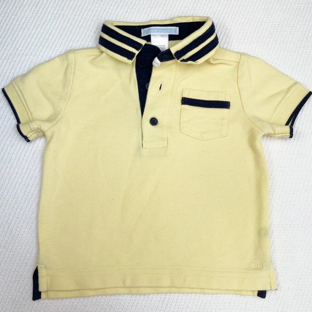 Janie And Jack Yellow Polo